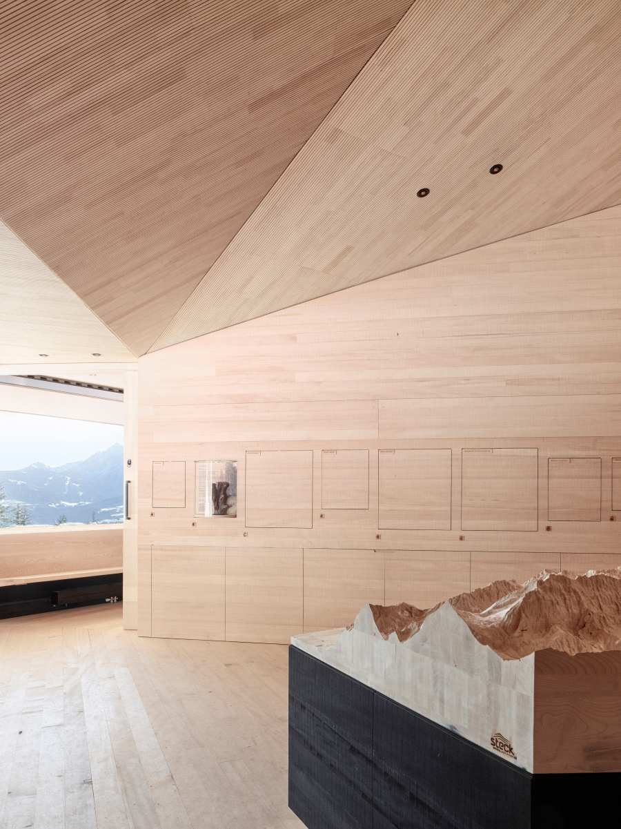 A Restaurant for Ramblers in the Alps