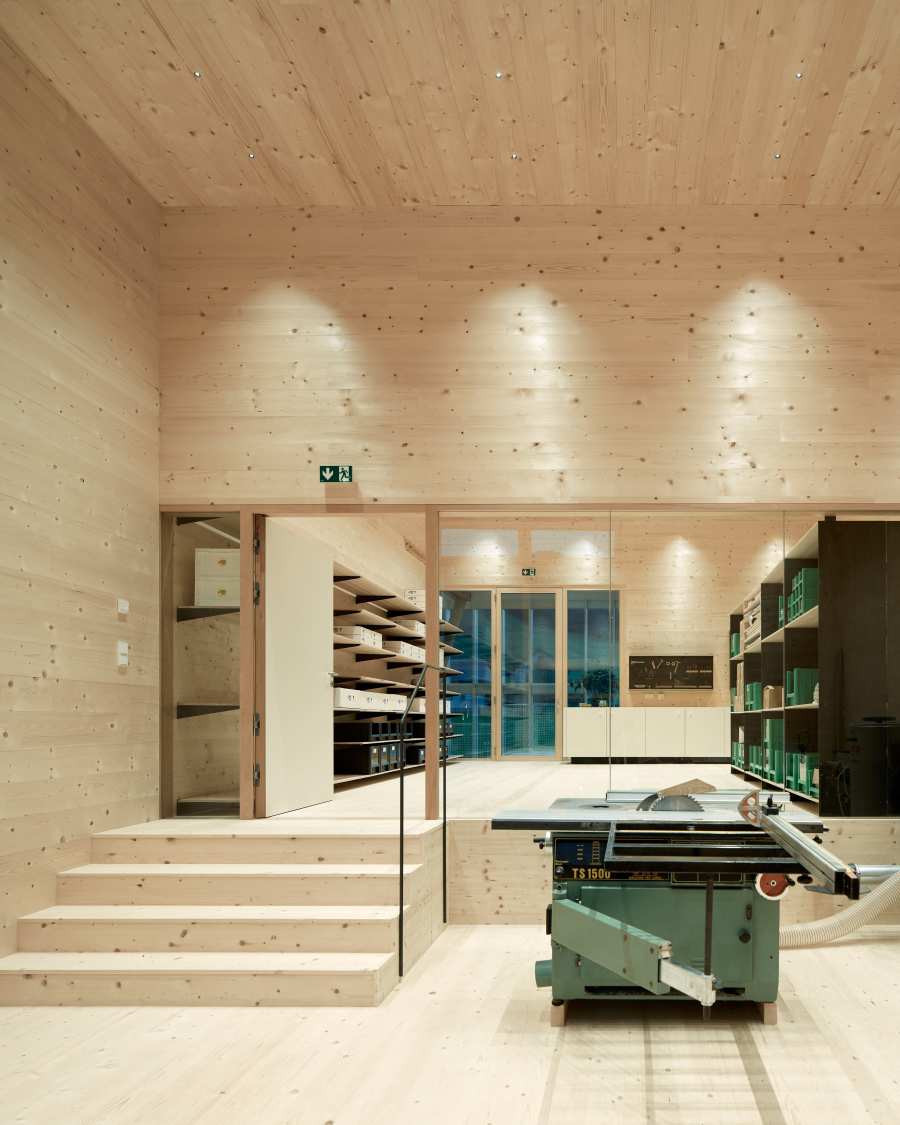 Modern Workspace in a Barn
