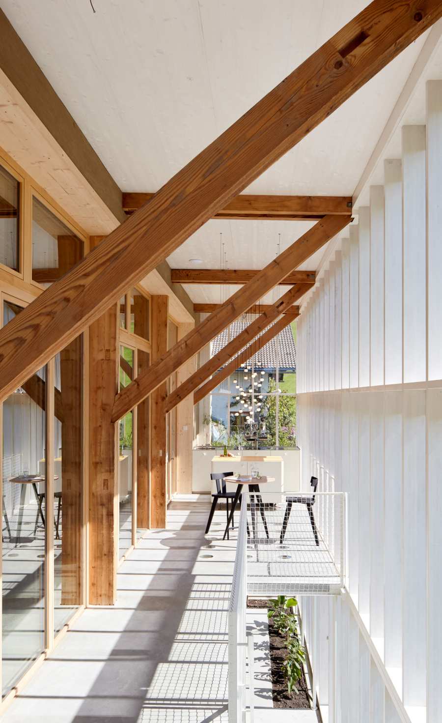 Modern Workspace in a Barn
