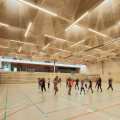 School, Sports Hall and Library